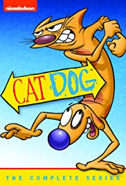 affiche de chien chat - chats de dessin animé tv