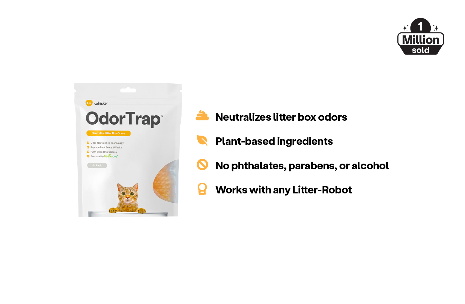 Paquet de 6 OdorTrap™