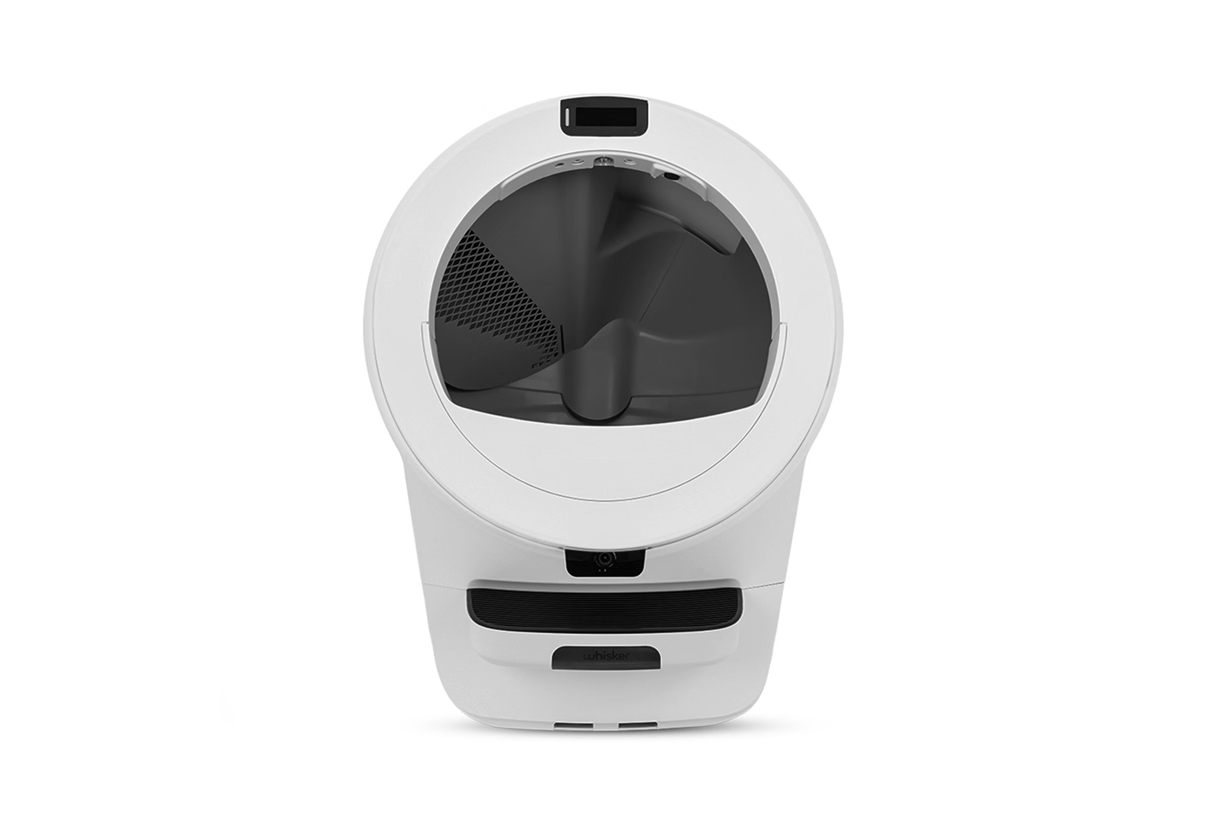 Vue de face du Litter-Robot 5 en position initiale