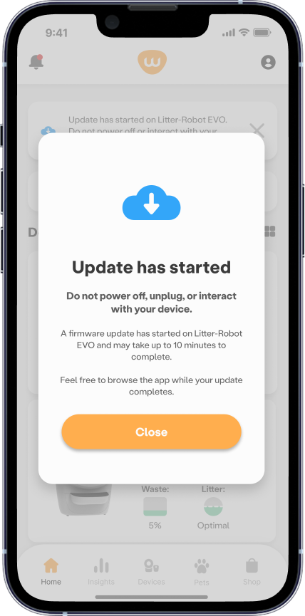 Mise à jour du firmware