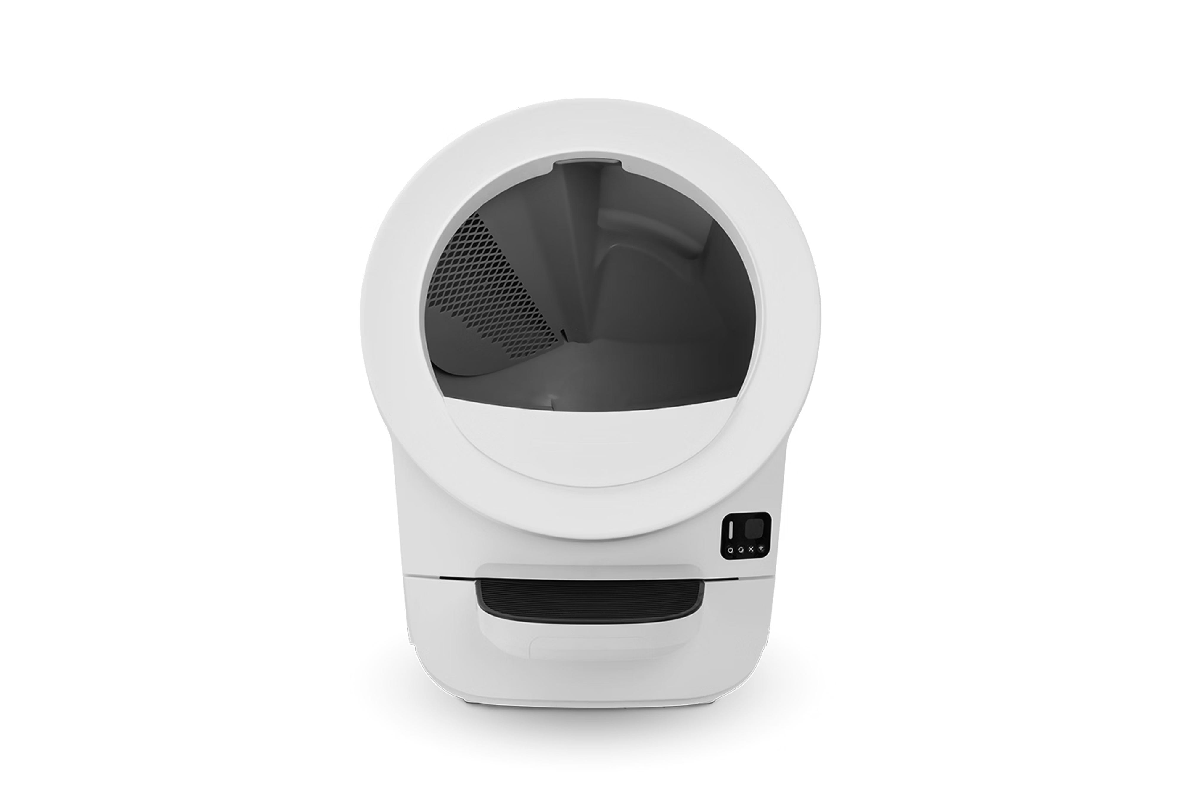 Litter-Robot EVO vu de face en position de départ