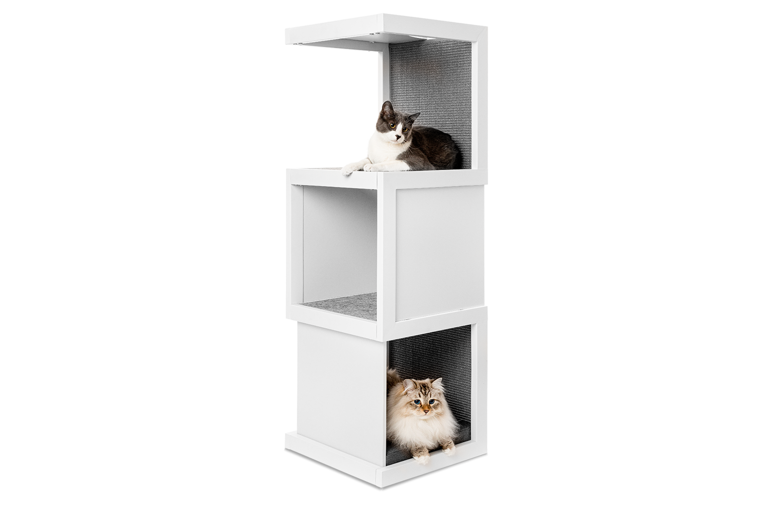 Cat Tower White
