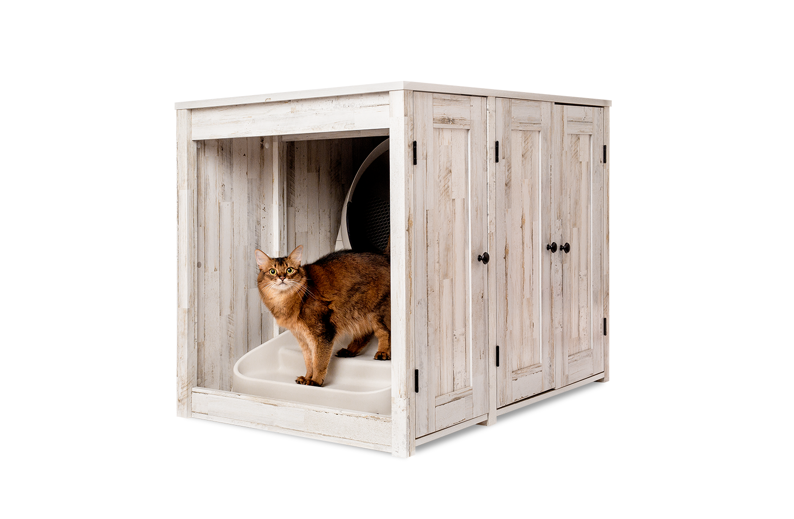 Coastal Credenza Hidden Litter Box