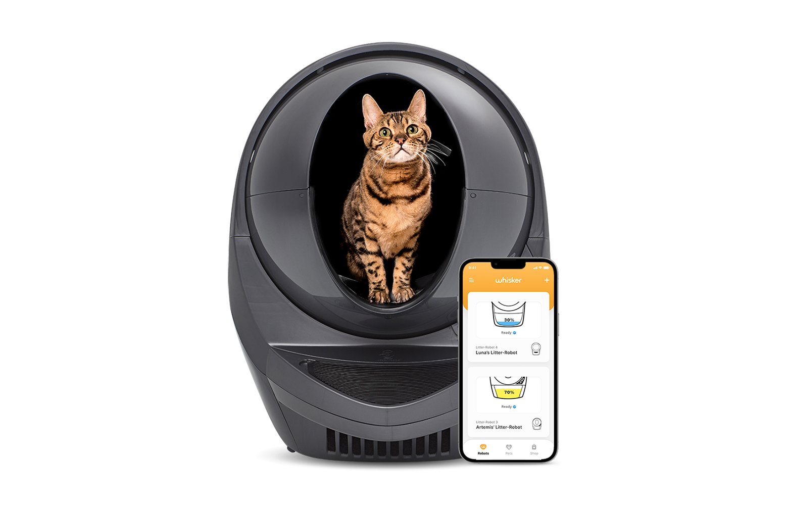 срам Starved не работи Litter-Robot 3 Connect | Self-Cleaning, WiFi-Enabled Litter Box