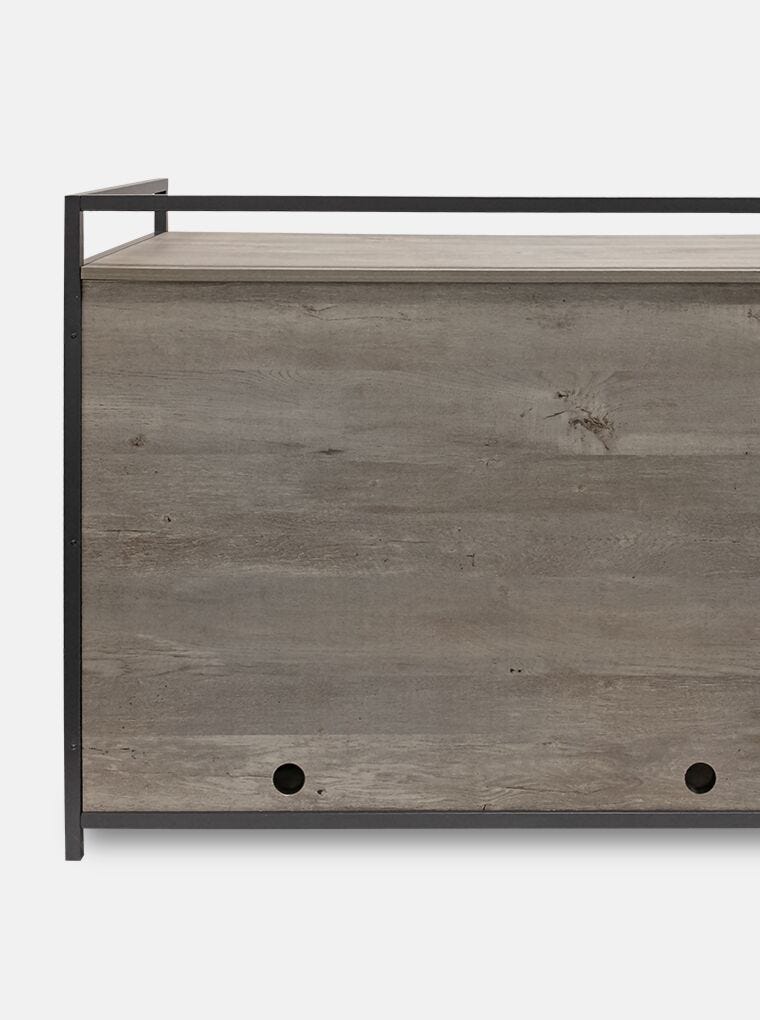 Farmhouse Credenza Hidden Litter Box Furniture LitterRobot