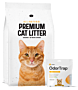 Cat litter and odortrap