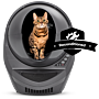 bengal cat inside grey Litter-Robot 3 Connect reconditioned