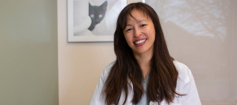 Dr. Justine Lee, veterinarian