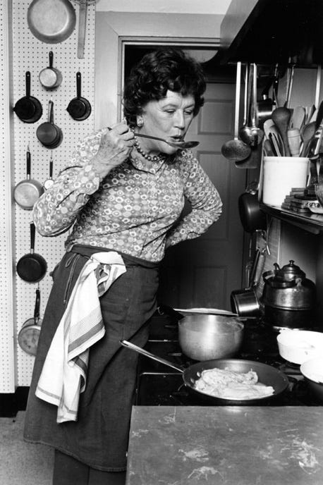 Julia Child - famous women in history who loved cats
