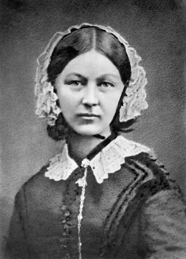 Florence Nightingale - famous women in history who loved cats