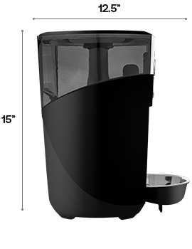 Litter-Robot 3 Connect side tech specs