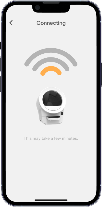 Litter-Robot connecting
