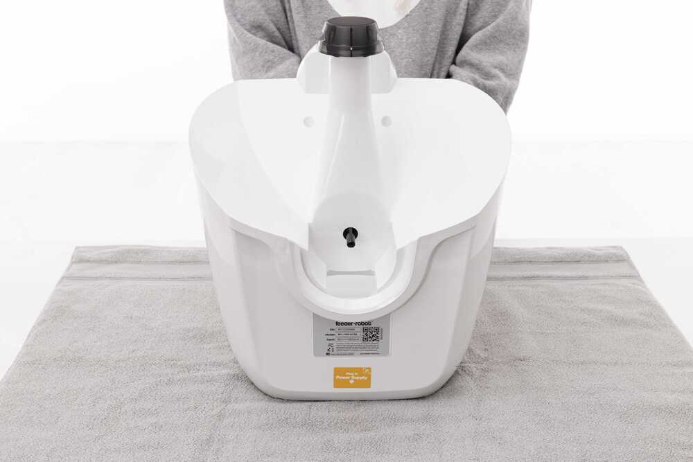 Feeder-Robot without the hopper insert, hopper, and dispenser