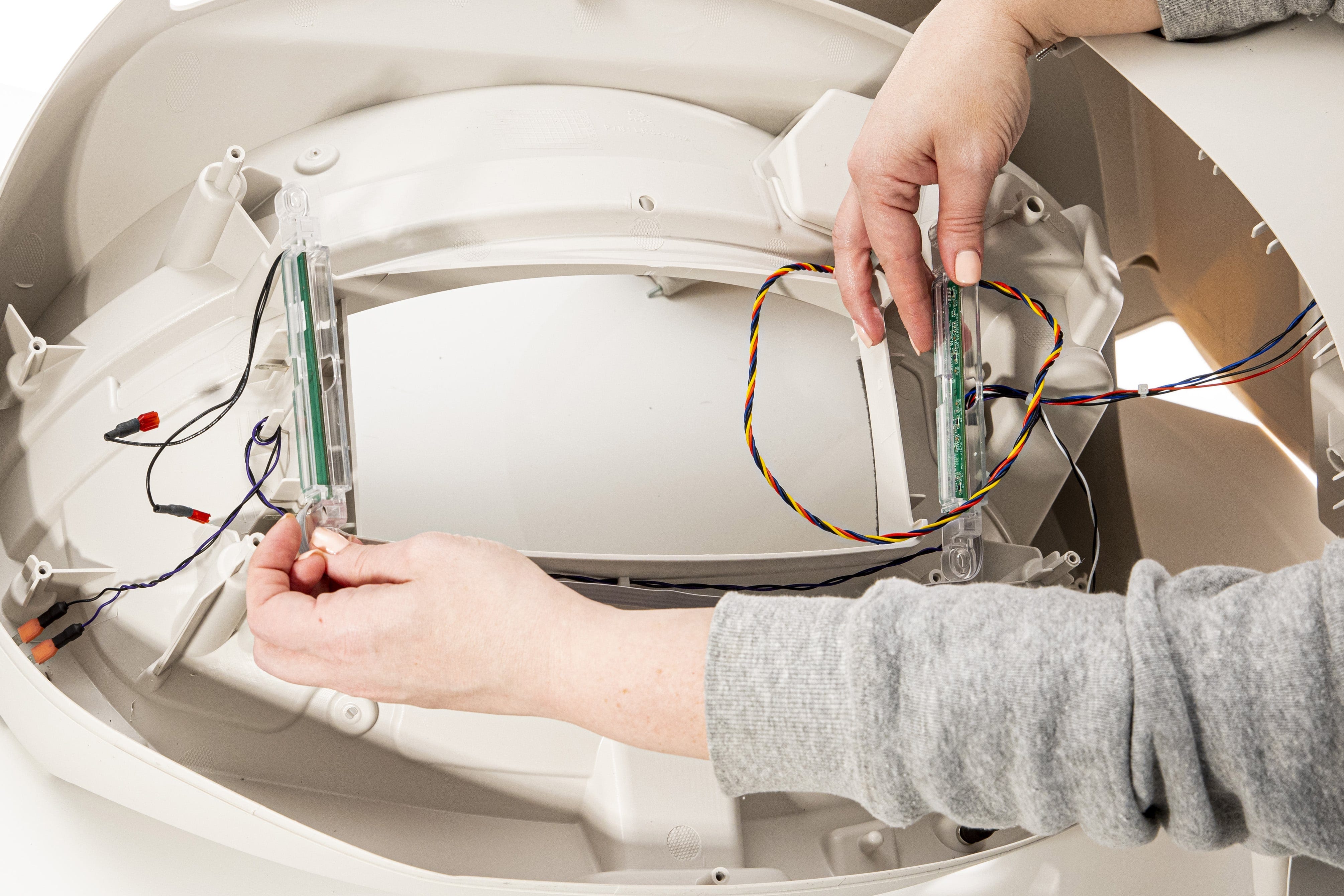 Removing old DFI board assembly and housings