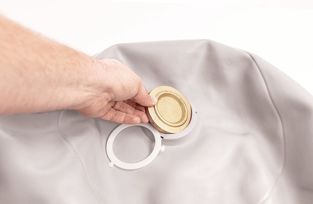 Removing the liner weight