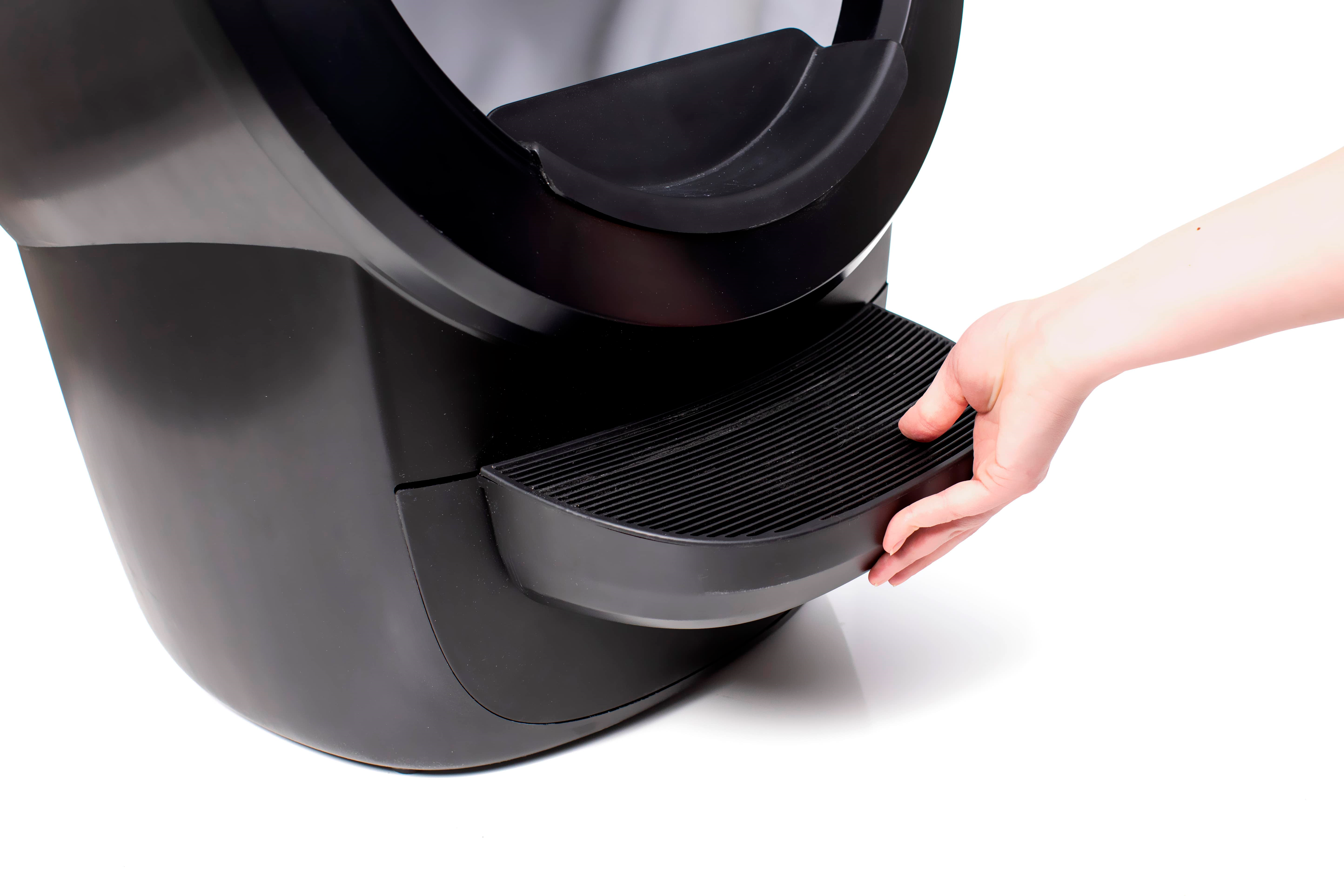 폐기물 서랍이 닫힌 상태