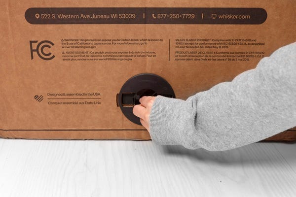 Reinserting box connecting clips and rotating them