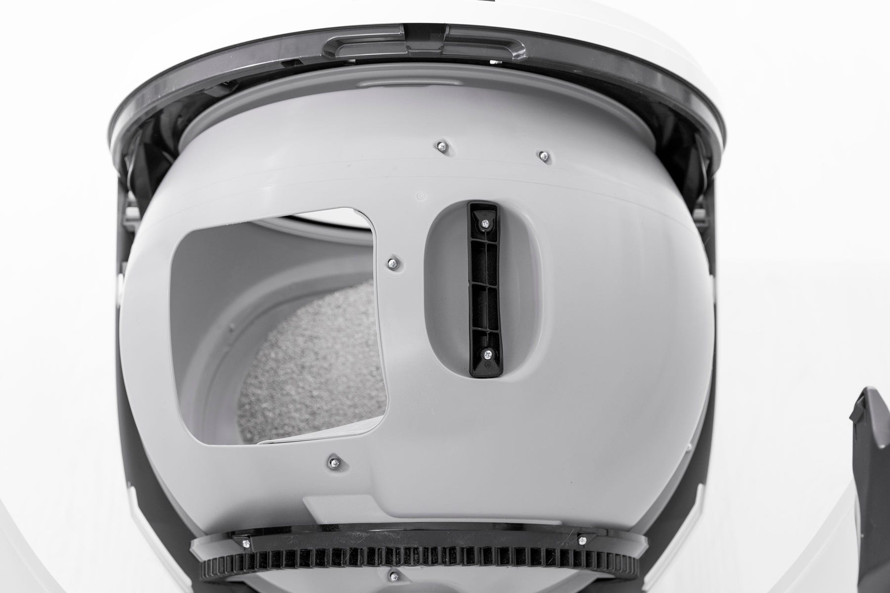 Globe top view with no bonnet