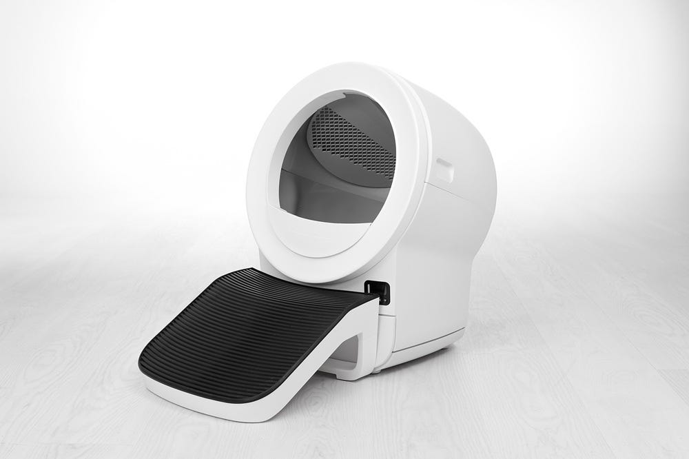 Litter-Robot EVO ramp installed