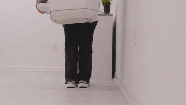 Place on level, dry surface