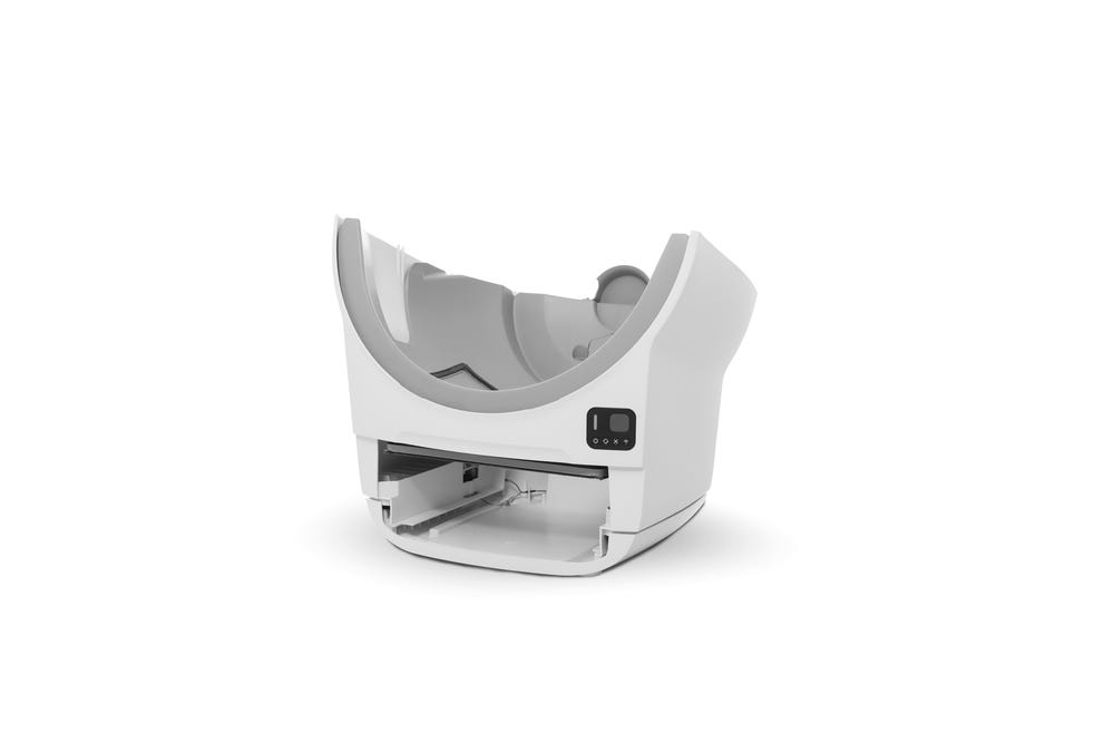Litter-Robot EVO base with all components removed
