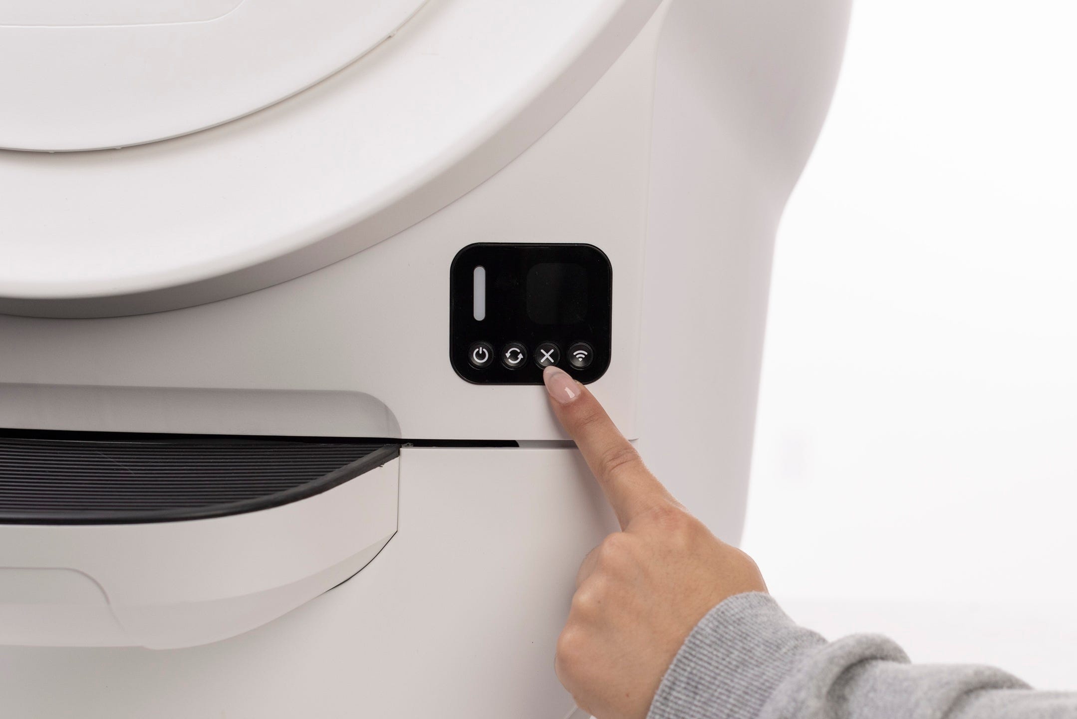 Pressing Cancel button to zero weight sensors