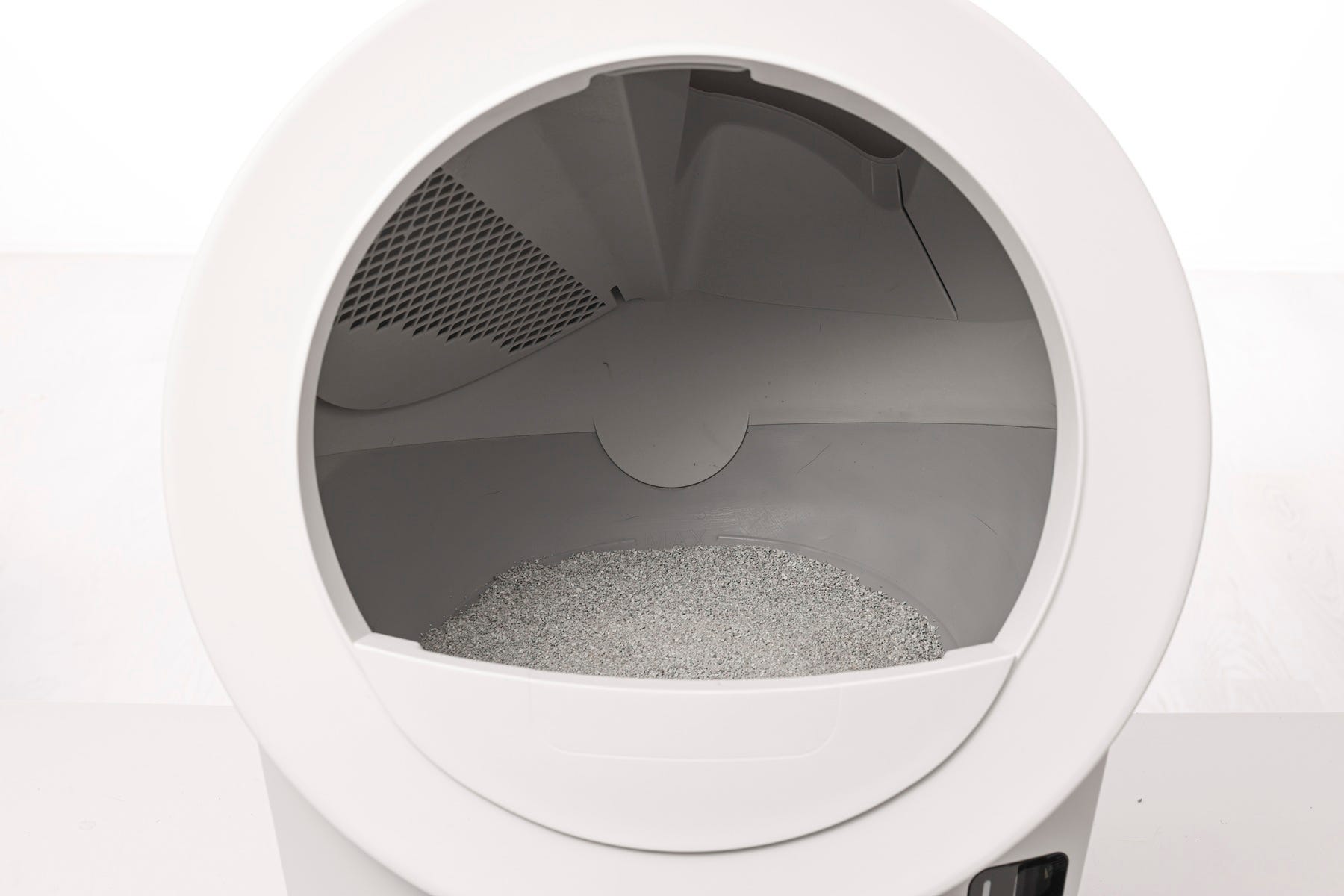 Litter level at MAX raised fill line