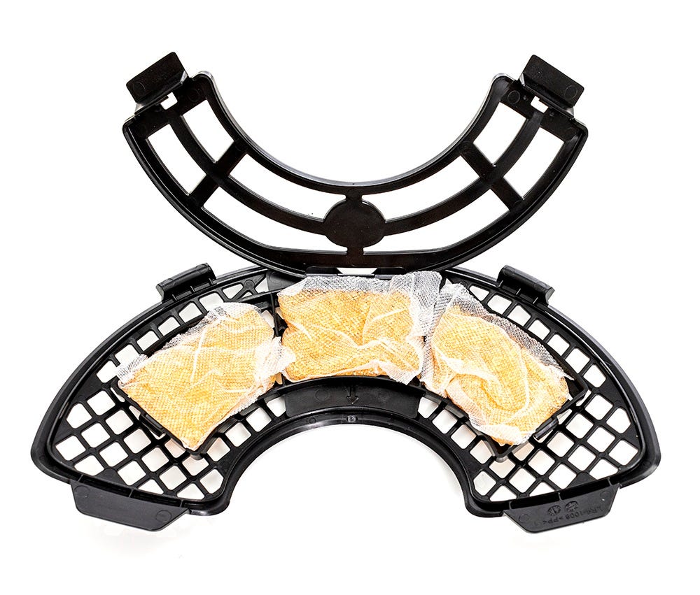 Completing the OdorTrap pod installation in the Litter-Robot 5 filter pocket