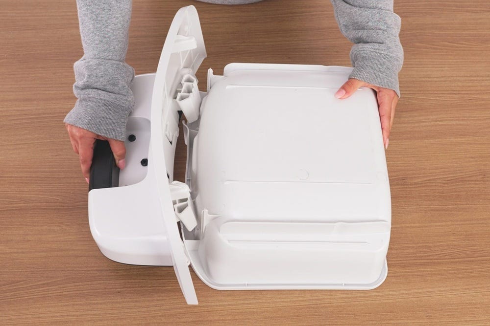 Assembling the waste drawer for the Litter-Robot 5